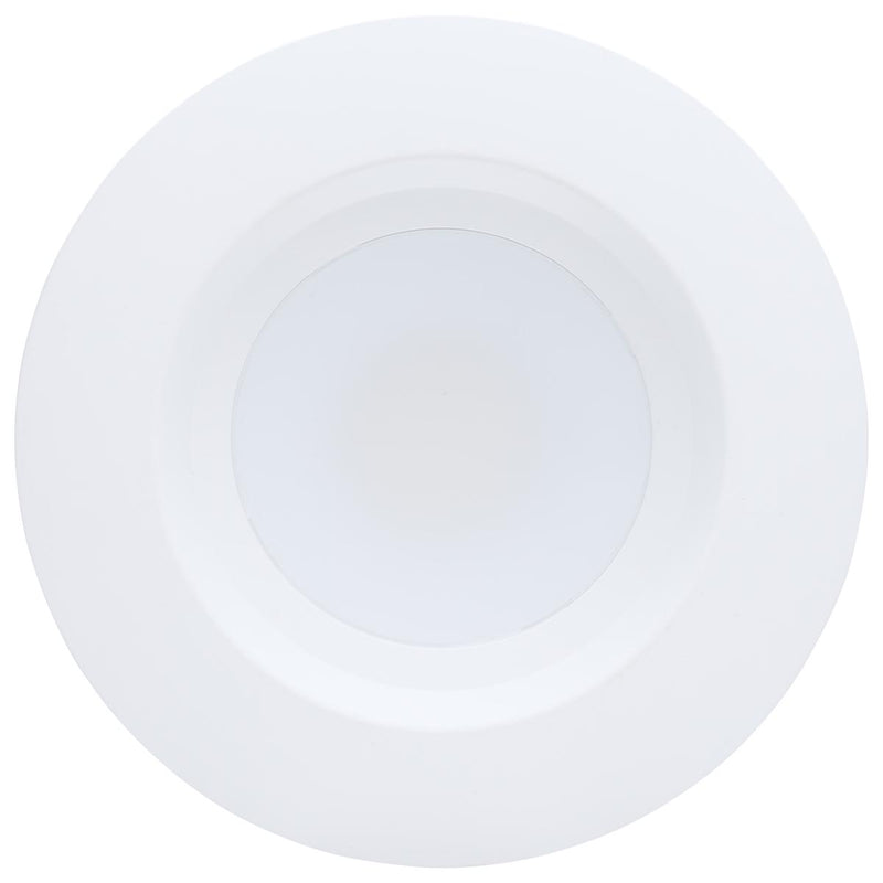 Satco 5/6 Inch 8 Watt Round LED Smooth Baffle Downlight 2700/3000/3500/4000/5000K