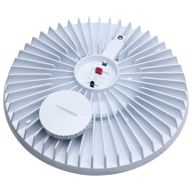 Satco Wattage and Color Selectable EX39 Extended Mogul Base LED Post Top Lamp