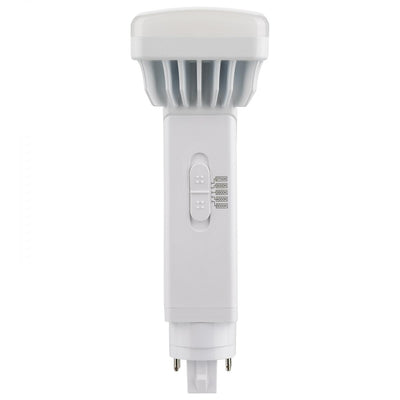 Satco 16 Watt Selectable G24Q Base LED Dual Position PL Lamp 2700/3000/3500/4000/5000K Selectable  