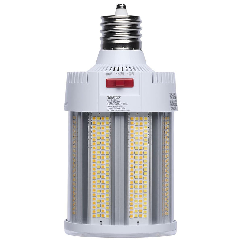 Satco 80/115/150 Watt Hi Lumen Hi Pro LED 120-277V Corn Cob Retrofit Light Bulb 3000/4000/5000K