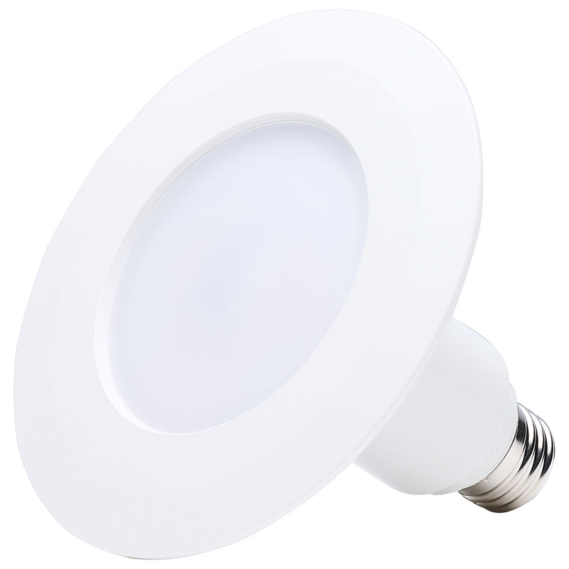 Satco 4 Inch 8.5 Watt QuickTrim LED Retrofit Downlight 2700K/3000K/3500K/4000K/5000K 2-Pack