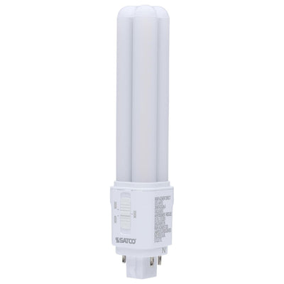 Satco 9.5 Watt LED Type A/B CFL Replacement PL Lamp 3000/3500/4000K