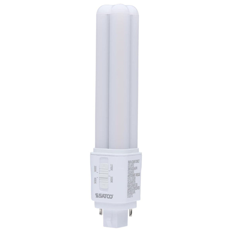 Satco 9 Watt LED Type B CFL Replacement PL Lamp 2700/3000/3500/4000K