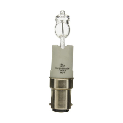 Satco 100 Watt T4 Halogen 120V Light Bulb 2900K   