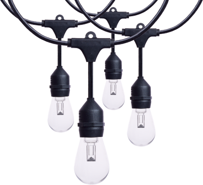 Satco LED Indoor/Outdoor String Lights with Remote Control