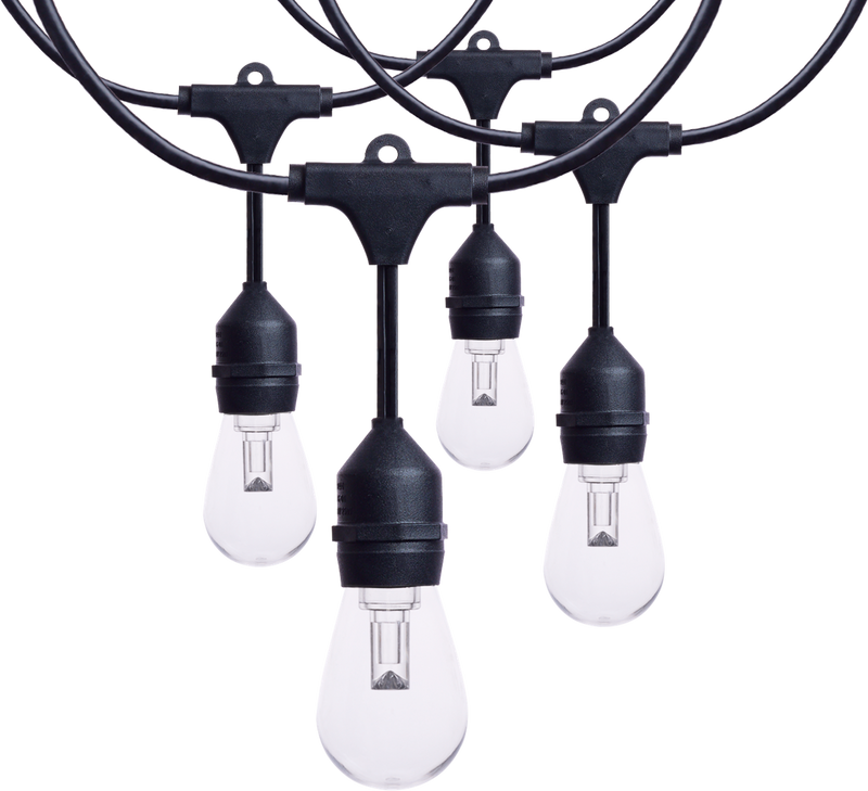 Satco LED Indoor/Outdoor String Lights with Remote Control