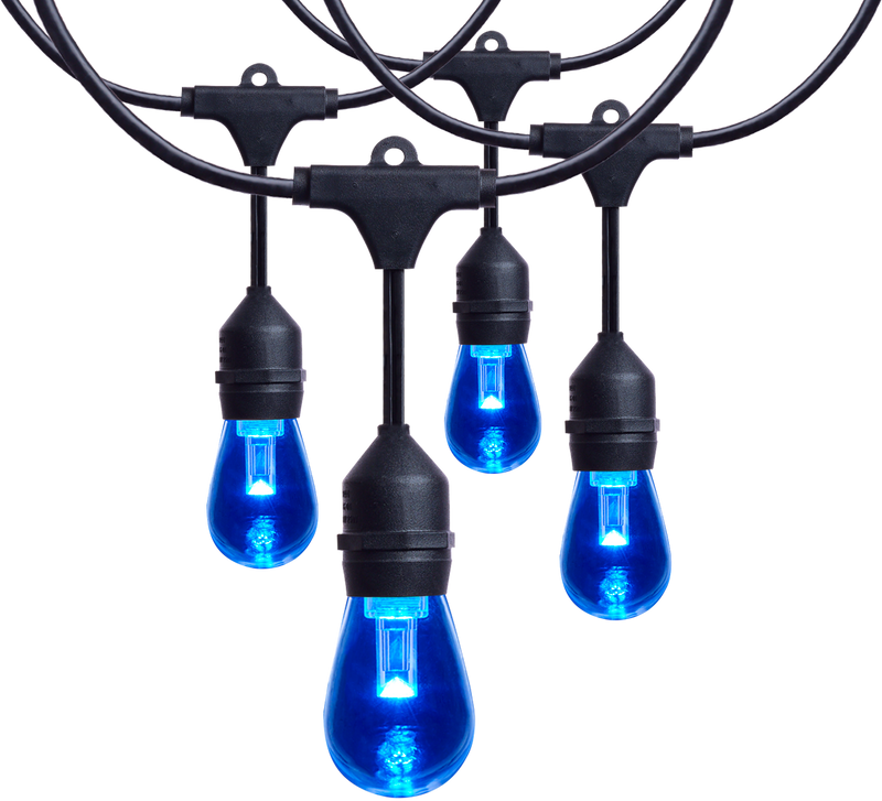 Satco LED Indoor/Outdoor String Lights with Remote Control