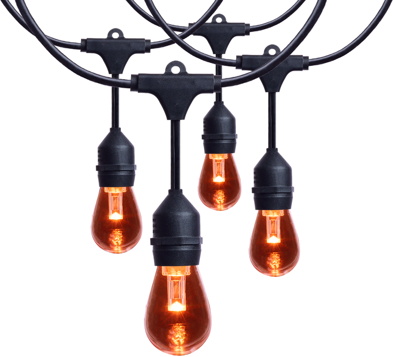 Satco LED Indoor/Outdoor String Lights with Remote Control