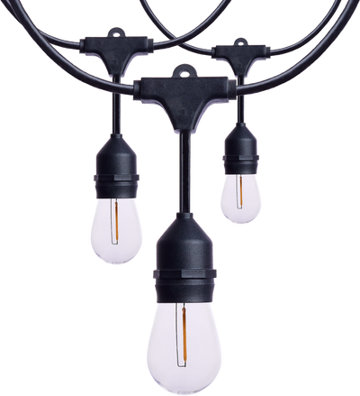 Satco LED Indoor/Outdoor Wet Location Rated String Lights 60 Feet