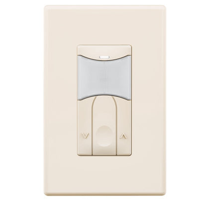 SensorWorx SWX-103-1-D Single Gang Low Voltage Dimmable Vacancy PIR Wall Switch Sensor Ivory  