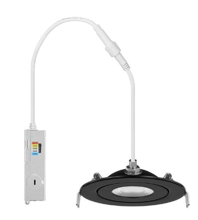 Black led on sale wafer lights