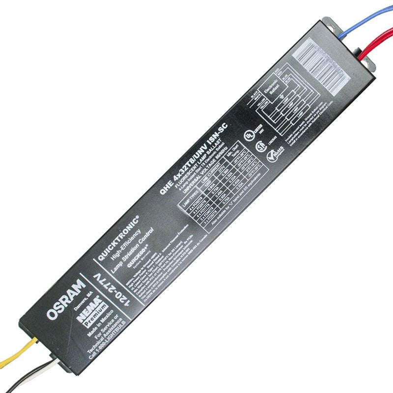 Sylvania QHE 4X32T8 UNV ISL SC B 49840 Electronic Ballast