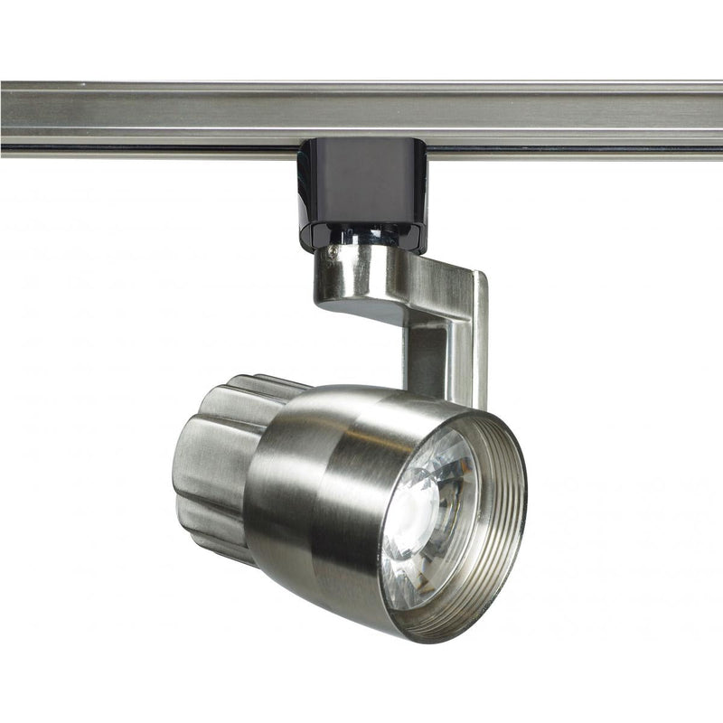 Satco 12 Watt LED 36 Degree Angle Arm Track Head 3000K Warm White Brushed Nickel 