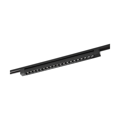 Satco 2 Foot 30 Watt LED 120V Track Light Bar 3000K Warm White Black 