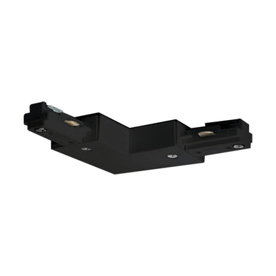 Satco 90 Degree L Joiner Track Lighting Connector Black  