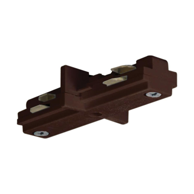 Satco Straight Mini I Joiner Track Lighting Connector Brown  