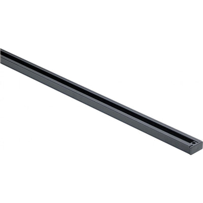 Satco 2 Foot Track Section For Satco Tape Lighting Black  