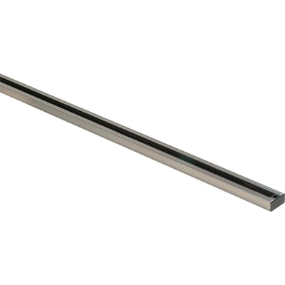 Satco 2 Foot Track Section For Satco Tape Lighting Brushed Nickel  