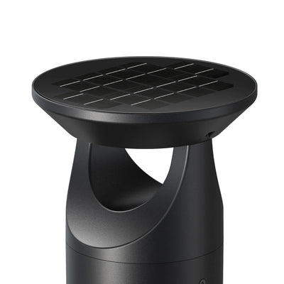 Westgate 3 Watt G4 301 Solar Modular LED Bollard Head 3000K Warm White Black