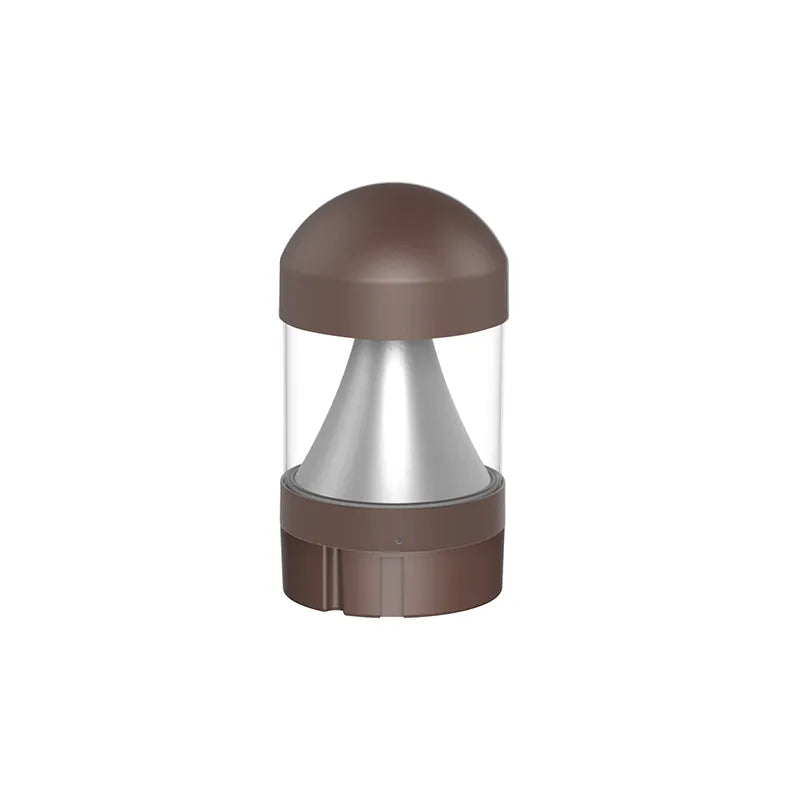 Westgate 14/19/24 Watt G2 Model 103D Dome Top with Cone Reflector Modular LED Bollard Head 3000K/4000K/5000K Selectable Bronze