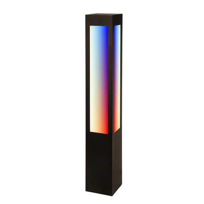Westgate 34 Watt 40 Inch Square LED Bollard Long Lens RGBW RGBW Bronze