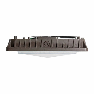 Westgate 30/40/60/80 Watt 120-277V Large LED Low Profile Canopy Garage Light