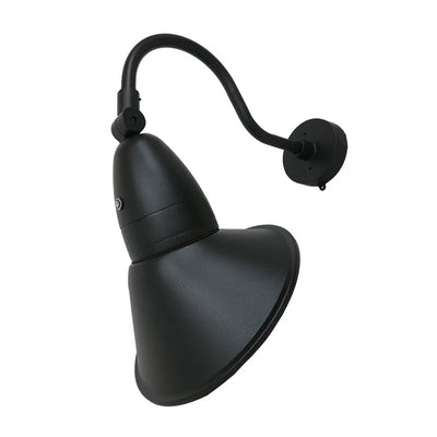 11 Inch 18/26/35 Watt Dusk to Dawn Angled Gooseneck LED Barn Light 3000K/4000K/5000K