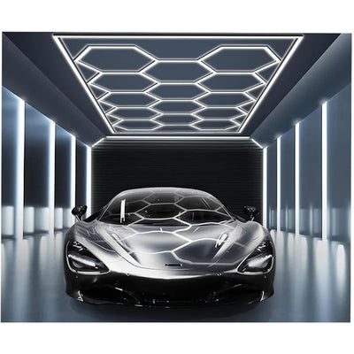 Westgate 8 Foot x 16 Foot Hexagon LED Ceiling Light Fixture