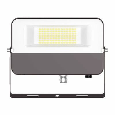 Westgate 50 Watt 120V LED Compact Flood Light With Photocell Trunnion Mount 3000K/4000K/5000K Bronze Selectable
