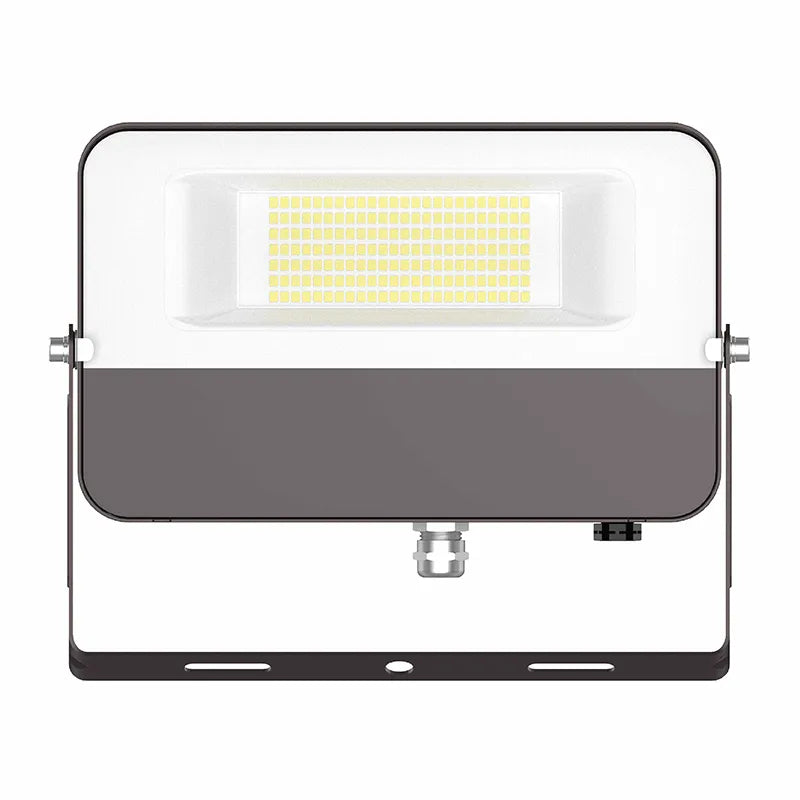 Westgate 50 Watt 120V LED Compact Flood Light With Photocell Trunnion Mount 3000K/4000K/5000K Bronze Selectable