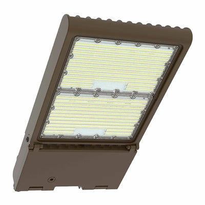 Westgate 150/200/240/300 Watt Selectable High Lumen 100-277V XL PRO LED Flood Area Light 3000K/4000K/5000K/5700K Selectable Bronze