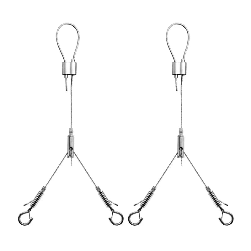 Westgate Adjustable 1/16 Inch Suspension Kit with Y-Connector and Loop Grip and Hooks