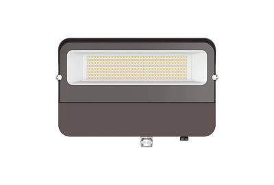 Westgate 100 Watt 120-277V Dimming LED Compact Flood Light 3000K/4000K/5000K Selectable Bronze