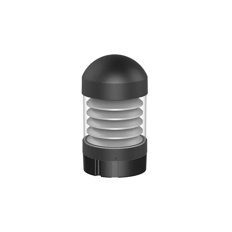 14/19/24 Watt G2 Model 107D Dome Top with Louvered Reflector Modular LED Bollard Head 3000K/4000K/5000K