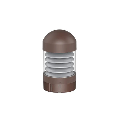 14/19/24 Watt G2 Model 107D Dome Top with Louvered Reflector Modular LED Bollard Head 3000K/4000K/5000K