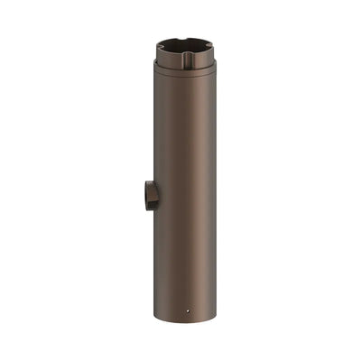 Westgate Westgate BPS Bollard Pole System 1 Foot Single Lamp Holder Section Bronze