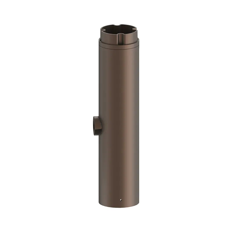 Westgate Westgate BPS Bollard Pole System 1 Foot Single Lamp Holder Section Bronze