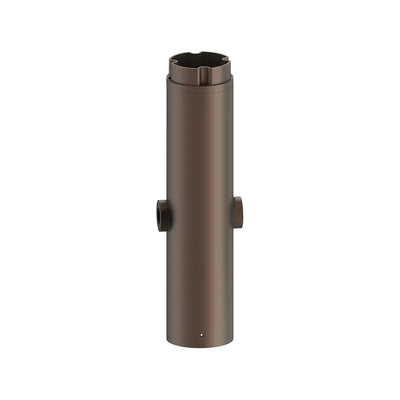 Westgate Westgate BPS Bollard Pole System 1 Foot Double Lamp Holder Section Bronze
