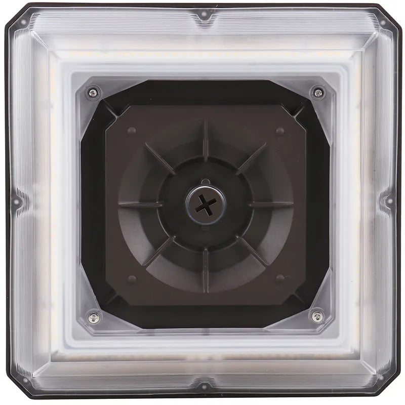 Westgate 60/75/90 Watt Selectable 120-277V Angled-Beam LED Garage Canopy Sensor Ready 3000K/4000K/5000K