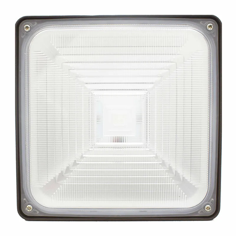 5/10/15/25 Watt 120-277V Small LED Low Profile Canopy Garage Light