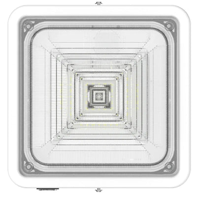 10/20/30 Watt 120-277V Square New Concept LED Garage Ceiling Light 3000K/4000K/5000K
