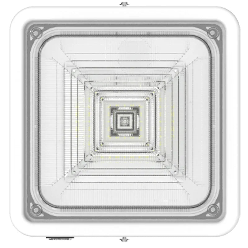 10/20/30 Watt 120-277V Square New Concept LED Garage Ceiling Light 3000K/4000K/5000K