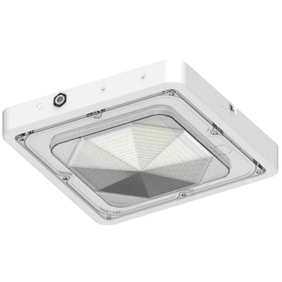 40/60/80 Watt 120-277V Square New Concept LED Garage Ceiling Light 3000K/4000K/5000K
