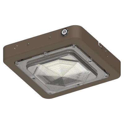 30/45/60 Watt 120-277V Square New Concept LED Garage Ceiling Light with Emergency Battery Backup 3000K/4000K/5000K
