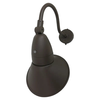 11 Inch 18/26/35 Watt Dusk to Dawn Angled Gooseneck LED Barn Light 3000K/4000K/5000K