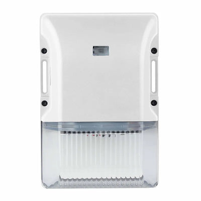 Westgate 15 Watt 100-277V LED Small Non-Cutoff Wall Pack With Photocell 3000K Warm White White