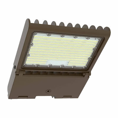 Westgate 50/80/100/150 Watt Selectable High Lumen 100-277V Large PRO LED Flood Area Light 3000K/4000K/5000K/5700K Selectable Bronze
