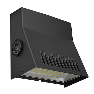 Westgate 10/15/24 Watt Selectable LED Adjustable Mini Cutoff Wall Pack 3000K/4000K/5000K Black