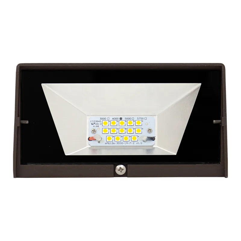 Westgate 10/15/24 Watt Selectable LED Adjustable Mini Cutoff Wall Pack 3000K/4000K/5000K