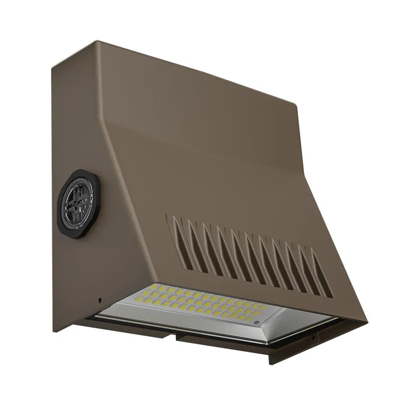Westgate 10/15/24 Watt Selectable LED Adjustable Mini Cutoff Wall Pack 3000K/4000K/5000K Bronze